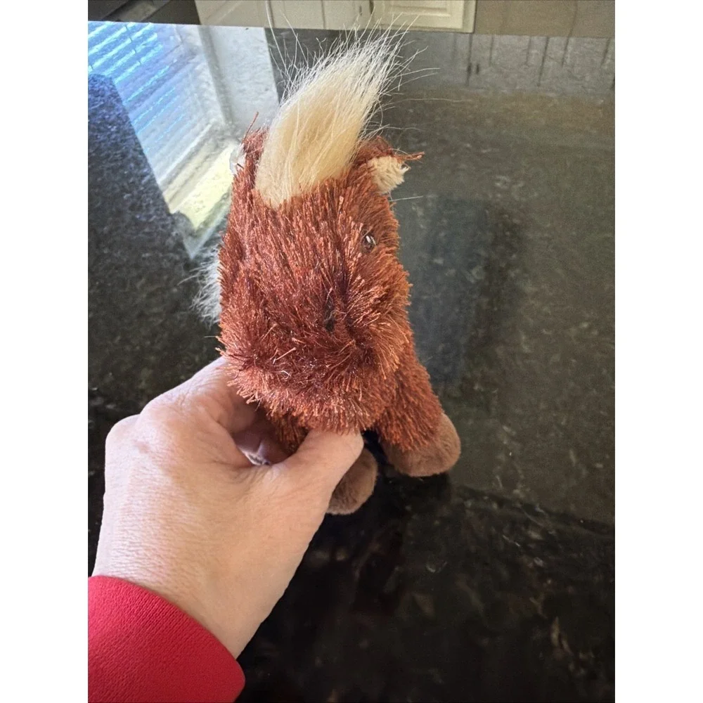 Ganz Webkinz Lil Kinz Horse Brown Pony No Code Plush Plushie HS103 Stuffed Anima